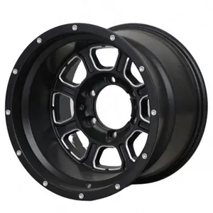 15" 16" 5 Or 6 Lugs X 139.7 Alloy Wheel 4X4 Offroad Deep Dish Design Rim For F150 HILUX RANGER BT-50 D-MAX AMAROK TRITON Jerry Huang