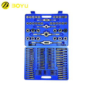 Ensemble de robinets <span class=keywords><strong>et</strong></span> filières, pour <span class=keywords><strong>le</strong></span> poinçonnage <span class=keywords><strong>et</strong></span> la découpe de fils, étui de moulage à soufflage, 110 pièces - Product Image 1