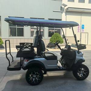 <b>2</b>+<b>2</b> <b>Passenger</b> Golf Cart With Lifted Seats 3500W-7500W Motor Lead Acid/Lithium Battery 30-50Km/h 50-70km Club Car Golf Cart Custo - Product Image 3