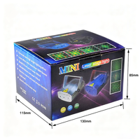 Lampu Panggung LED RGB Portabel dengan Remote Control, Lampu Disko DJ KTV, Proyektor Laser, Lampu Flash Aktif Suara, Rating IP33, CRI Tinggi