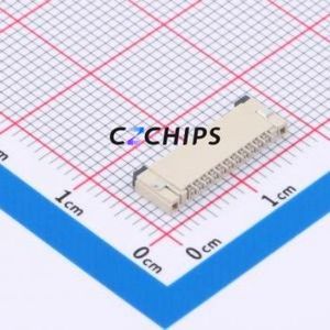 FPC-1.0FX-11PWCR-H20 FFC/FPC Connector SMD,P=1mm,Horizontal Mount Connector Flip Cover Type Bottom Contact 11P 1mm - Product Image 2