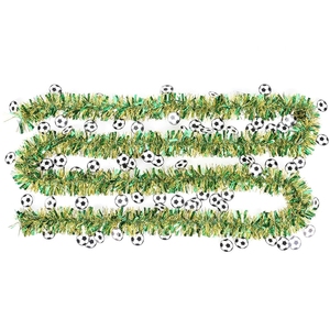 ของตกแต่งปาร์ตี้ฟุตบอล พวงมาลัยรูปทรงเกลียว สายรุ้ง แบนเนอร์ ป้ายแขวน สำหรับวันเกิด วันแข่งขันกีฬา - Product Image 2