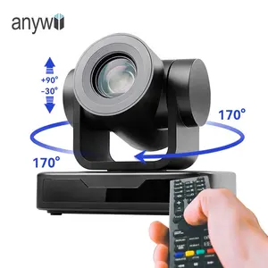 Anywii görsel ses ekipmanları video konferans kamera video konferans odası çözümü 1080p usb ptz kamera 10x