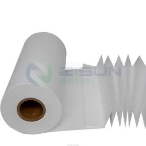 Hot sell high precision filtration Oil gas separation fiberglass filter paper Gas Turbine Air Filter paper