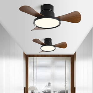 Ventilateur de plafond avec lampe, nouveau style, chambre à coucher, salle à manger, petit, balcon, couloir, <span class=keywords><strong>hall</strong></span> <span class=keywords><strong>d</strong></span>'<span class=keywords><strong>entrée</strong></span>, appartement, lustre - Product Image 3