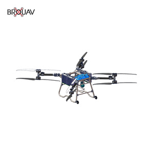Drone cargo professionnel en fibre de carbone Capacité de vol d'une heure 100kg Livraison Télécommande de niveau expert avec caméra - Product Image 1