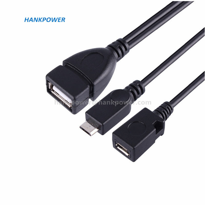 Cavo OTG Micro USB A 2 USB Femmina - Splitter Per Tablet Android, Smartphone, PC - Foto 11
