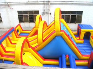 Château gonflable extérieur personnalisé en tissu PVC de 15 ml pour jeux d'enfants. Équipement de château gonflable publicitaire - Product Image 4