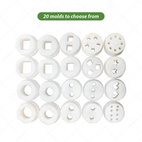 Petite Machine Automatique pour Couper et Arrondir la Pâte : Coupe-Boulage et Diviseur de Pâte pour Pain et Biscuits