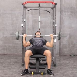 Venta al por mayor a bajo precio: Rack de sentadillas <span class=keywords><strong>Smith</strong></span> comercial, Power Rack, equipo de entrenamiento de fuerza y fitness. - Product Image 3