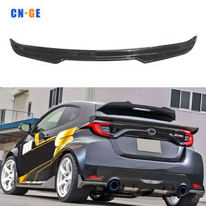 สปอยเลอร์หลังคาท้ายรถยนต์ CNGE สำหรับ Toyota <span class=keywords><strong>Yaris</strong></span> GR MK4 ปี 2019-2025 อุปกรณ์ตกแต่ง ลุคคาร์บอนไฟเบอร์ ABS - Product Image 1