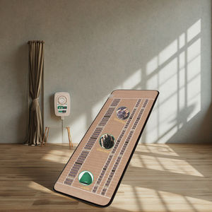 Nieuwe Trends Premium Infrarood Verwarming Pads Massagebed Matras Amethist Jade Kristal Synthetisch Leer Gezondheidszorg Bio Mat - Product Image 3