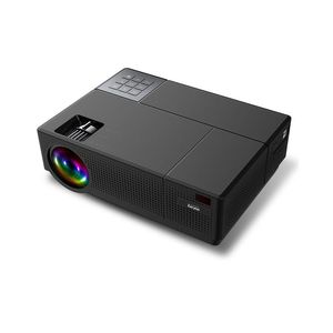 Projecteur LED multimédia <span class=keywords><strong>4K</strong></span> Full HD 1080P pour M9, <span class=keywords><strong>6800</strong></span> lumens, correction automatique de la distorsion trapézoïdale, cinéma maison, haut-parleurs stéréo HIFI*2 - Product Image 1