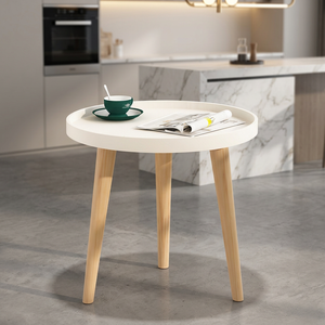 Mesa de Centro de Madera Multifuncional Ecológica y Moderna con Almacenamiento, Diseño Portátil para Muebles de Sala de Estar y Dormitorio - Product Image 3