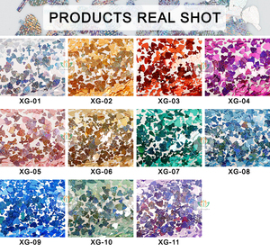 Nuove Paillettes Olografiche a Forma di Croce per Decorazioni Natalizie <span class=keywords><strong>e</strong></span> di San Valentino, Nail Art <span class=keywords><strong>e</strong></span> Creazioni in Resina - Product Image 6