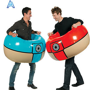 กันชนท้ายรถแบบเป่าลม PVC สำหรับเกมเคาะตัวกันชนบริเวณหน้าท้องออกแบบได้ตามที่ต้องการ - Product Image 3