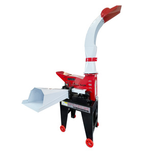 Động vật thức ăn rơm Cuống máy nghiền thức ăn gia súc cỏ Chopper Máy chaff Máy cắt 1.5 tấn/h maquina picadora de cortar Pasto - Product Image 2