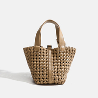Sac bandoulière personnalisé en nylon et néoprène tressé de haute qualité 2026 – Sac fourre-tout décontracté imperméable et durable, tissé à la main, tendance