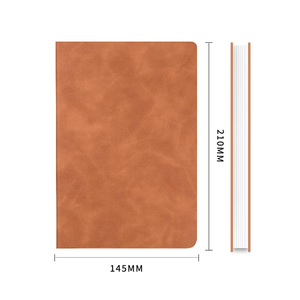 Quaderno Classico A5 con Copertina in PU a Righe, 80 Fogli, Blocco per Appunti per Dirigenti, Forniture per <span class=keywords><strong>Ufficio</strong></span>, <span class=keywords><strong>Regalo</strong></span> Aziendale - Product Image 2