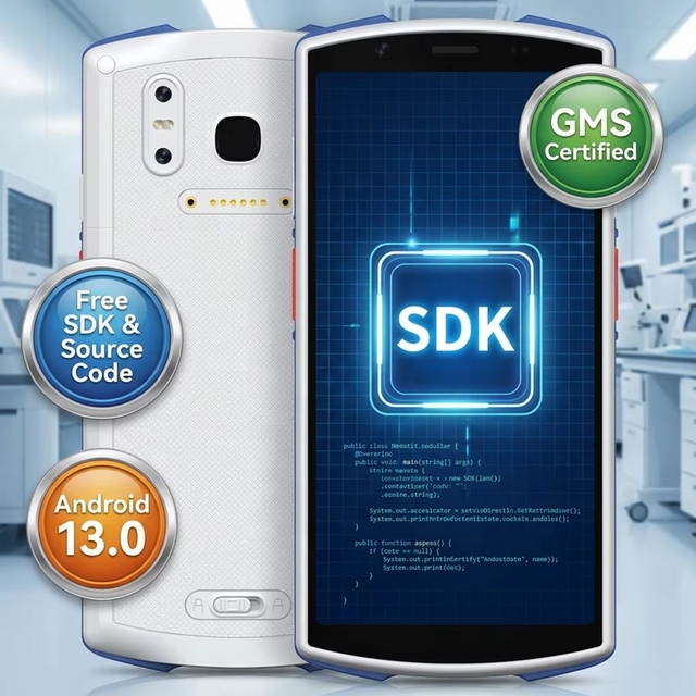 Free SDK Android 13 5G Medical PDA for SI/ISV Integration Hospital Information System (HIS) Terminal