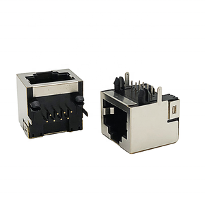 RJ45 PCB ổ cắm nữ 8P8C bảo vệ W/O LED Modular Jack - Product Image 4