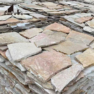 QUYANG - Revestimiento <span class=keywords><strong>de</strong></span> Pared Exterior <span class=keywords><strong>de</strong></span> <span class=keywords><strong>Piedra</strong></span> Natural Amarilla <span class=keywords><strong>para</strong></span> Decoración, Panel <span class=keywords><strong>de</strong></span> Revestimiento Exterior - Product Image 1