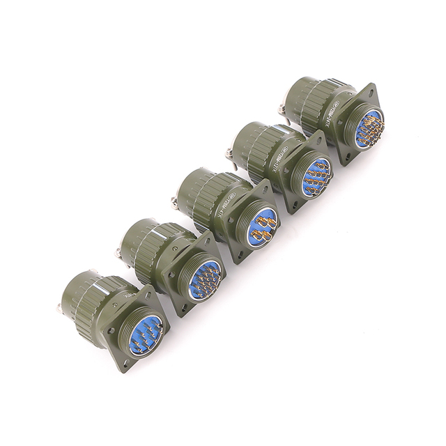 Y Series 3 4 7 8 10 12 19 24 32 37 Pin Connector 28.5mm Circular Connectors China Factory Customized