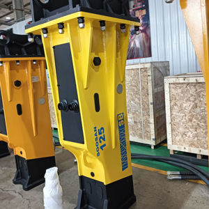 Disjoncteur hydraulique SOOSAN sb 125 type BOX adapté aux pelles lourdes de 28 à 35 tonnes pour la construction et la démolition - Product Image 1