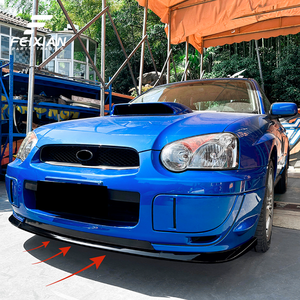 Divisor de Labios Delantero de Fibra de Carbono ABS para <span class=keywords><strong>Subaru</strong></span> <span class=keywords><strong>Impreza</strong></span> <span class=keywords><strong>WRX</strong></span> STI <span class=keywords><strong>2004</strong></span>-2005, Alerón de <span class=keywords><strong>Tuning</strong></span> FEIXIAN - Product Image 4