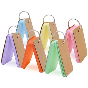 Order Online Blank Flash Cards Ring Ideal for Early Education | Alibaba.com