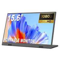 Ordinateur portable OEM Plug&Play 15,6 pouces, écran FHD IPS LED non tactile, 72% SRGB, professionnel, 2 haut-parleurs, compatible USB, 300 cd/m²