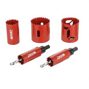 Kit de Brocas de Acero de Alta Velocidad Bimetálicas de 3/4 a <span class=keywords><strong>2</strong></span>-1/<span class=keywords><strong>2</strong></span> Pulgadas, Diferentes Tamaños, en Estuche con Mandriles para Cortar Tubos y Metal - Product Image 4