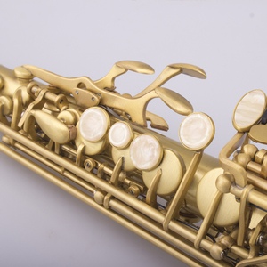 Professionale di Strumenti Musicali di Alta F # bB Chiave in ottone colore Soprano Sassofono <span class=keywords><strong>Sax</strong></span> con Accessori - Product Image 3