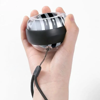 Appareil de renforcement centrifuge pour la force des poignets et des muscles du bras, avec gyroscope à lumière LED, fonction d'autostart, et fonction de comptage des tours