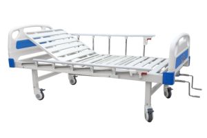 krankenhauszubehör 3-kurbel manuelles medizinisches krankenhausbett für klinik medizinische möbel manuelles krankenhausbett Krankenschwester krankenhausbett - Product Image 6