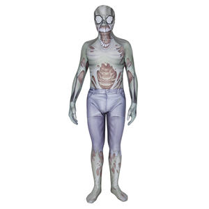 Combinaison de cosplay Halloween style impression 3D, motifs légende urbaine, fantôme et squelette, plusieurs modèles - Product Image 5