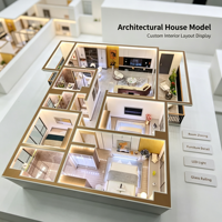 Maquette architecturale personnalisée de maison