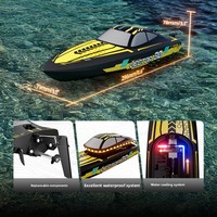 Venta al por Mayor de Barcos de Carreras a Control Remoto Profesionales, Barco Eléctrico a Control Remoto a Prueba de Agua de Alta Velocidad para Niños