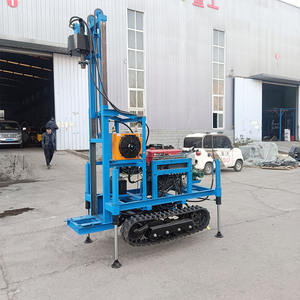 크롤러 장착 작은 물 우물 드릴링 장비 기계 유압 휴대용 드릴 장비 - Product Image 4