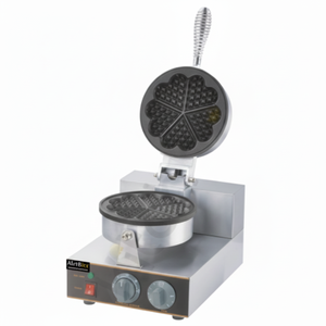 Kitchbox Industrial Comercial Flor Waffle Maker (Caja Cuadrada) - Product Image 1