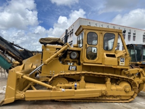 รถดันดิน CAT D7G มือสองจากสหรัฐอเมริกา คุณภาพดี ราคาคุ้มค่า อัตราการเสียหายต่ำ เหมาะสำหรับงานฟื้นฟูพื้นที่และก่อสร้างทางหลวง - Product Image 1