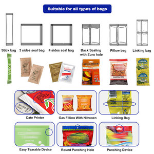 Máy đóng gói khoai tây chiên và hạt đậu phộng Máy đóng gói hạt dọc hoàn toàn tự động Thiết bị đóng gói hạt tự động hoàn toàn - Product Image 3