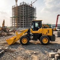 1 Ton 2 Ton 3 Ton Wheel Loader - Desain Kompak untuk Lokasi Konstruksi