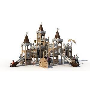 Sân chơi theo chủ đề lâu đài tùy chỉnh nhỏ huanan: Khu vui chơi trẻ em trong nhà và ngoài trời - Product Image 1
