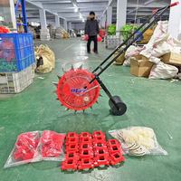 Semoir manuel automatique pour maïs, riz et légumes – Machine à semer à pousser pour l'agriculture