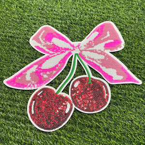 バレンタイン ビッグ シェニール パッチ 刺繍 クロスボーダー レター XOXO タオル刺繍 大きめ アイロン接着 ラブ シェニール パッチ 衣類用 - Product Image 2