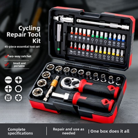 Ensemble d'outils spéciaux combinés pour l'entretien des vélos, des motos et des véhicules électriques, équipement portable, kit de modification complet