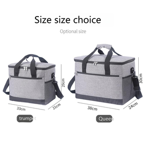 Sac à bandoulière isotherme grande capacité en tissu Oxford épais et imperméable avec option personnalisée et <span class=keywords><strong>doublure</strong></span> <span class=keywords><strong>thermique</strong></span> pour pique-nique - Product Image 3