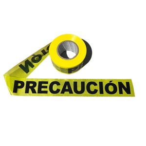 Ruban de signalisation PE imprimé sur mesure, non adhésif, barrière de sécurité pour la construction, vente en gros - Product Image 3