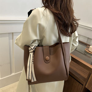 Ensemble de 2 sacs à main tendance décontractés pour l'automne et l'hiver, grand sac à main rétro, sac à bandoulière pour femmes - Product Image 3